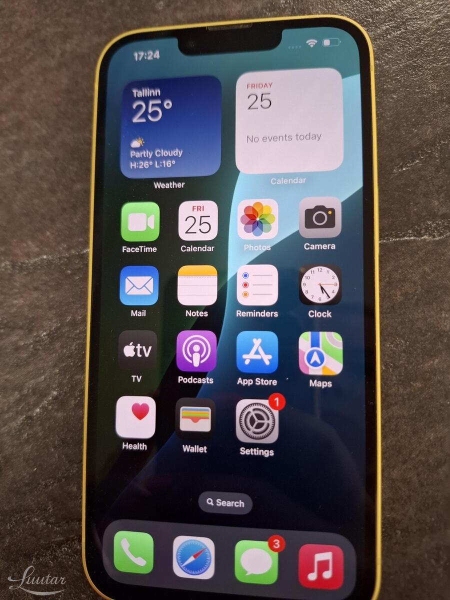 Mobiiltelefon Apple iPhone 14 256Gb