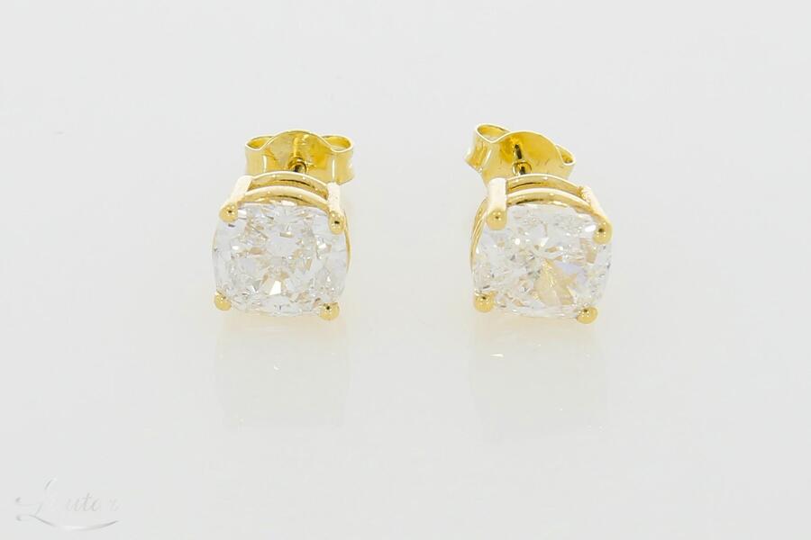Kuldkõrvarõngad 585* UUED! Briljandid 3.14ct
