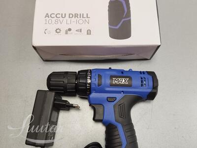 Akutrell Max Accu Drill 10,8V Li-ion