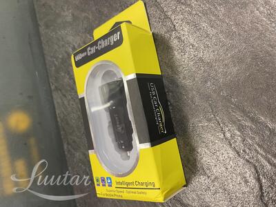 Autolaadija S26 2xUSB 3A must UUS