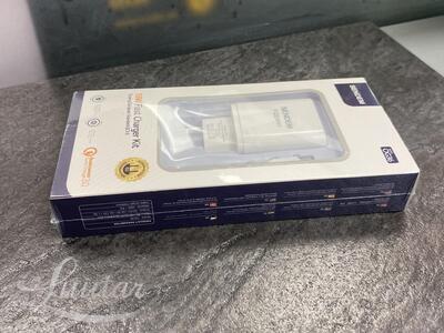 Laadija SENDEM OG36 1xUSB + microUSB QC 3.0 valge UUS