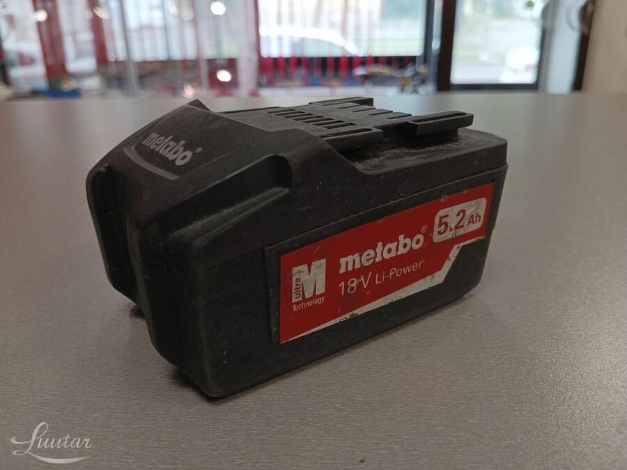Aku Metabo 18V 5,2 Ah Li - ion Power Extreme