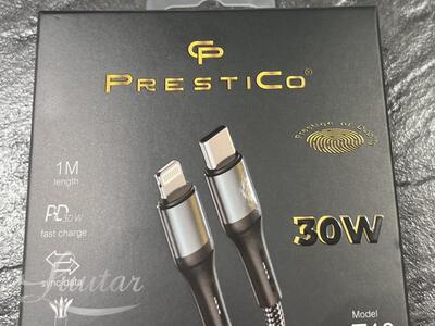 Juhe PRESTICO T10 USB Type-C - Lightning 30W must