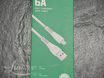 Juhe SENDEM M35P USB - Lightning 6A valge UUS!