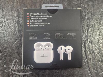 Juhtmevaba kõrvaklapid PRESTICO JL6 AIR BLUE PRO X6 valge