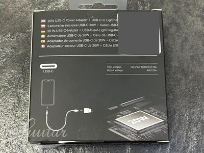 Laadija PRESTICO F8S-L 1xUSB-C + Juhe Lihtning 20W PD