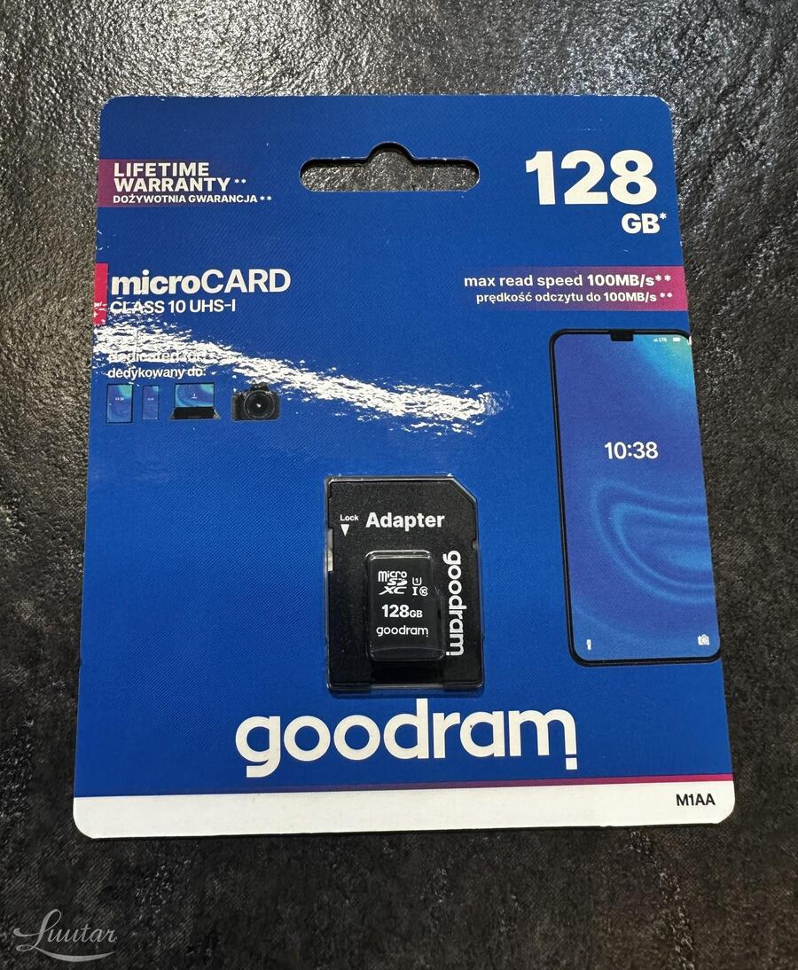 Mälukaart microSD GOODRAM 128GB 