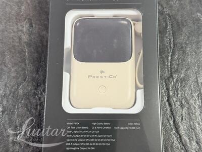 Akupank PRESTICO PB10K 10000mAh UUS!