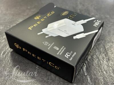Laadija PRESTICO F8S 1xType-C + Juhe Type-C 20W PD valge
