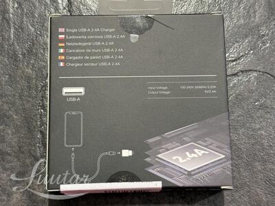 Laadija PRESTICO F75 1x USB+juhe Lightning 2,4A UUS!