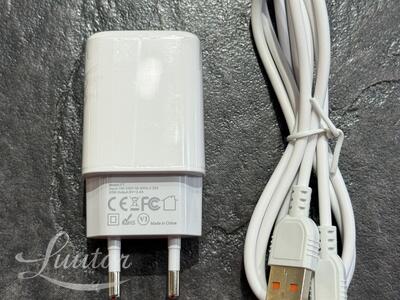 Laadija PRESTICO F75 1x USB+juhe Lightning 2,4A UUS!