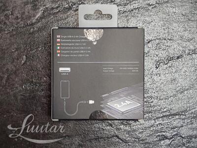 Laadija PRESTICO F7 1xUSB 2.4A UUS!