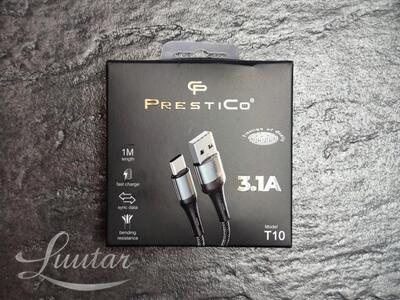 Juhe PRESTICO T10 USB-USB-C 3.1A UUS! 