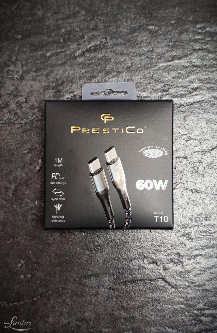 PRESTICO T10 USB-C - USB-C 60W PD