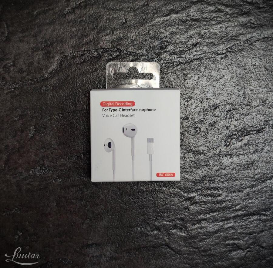 Kõrvaklapid JBC-086A USB-C UUED!