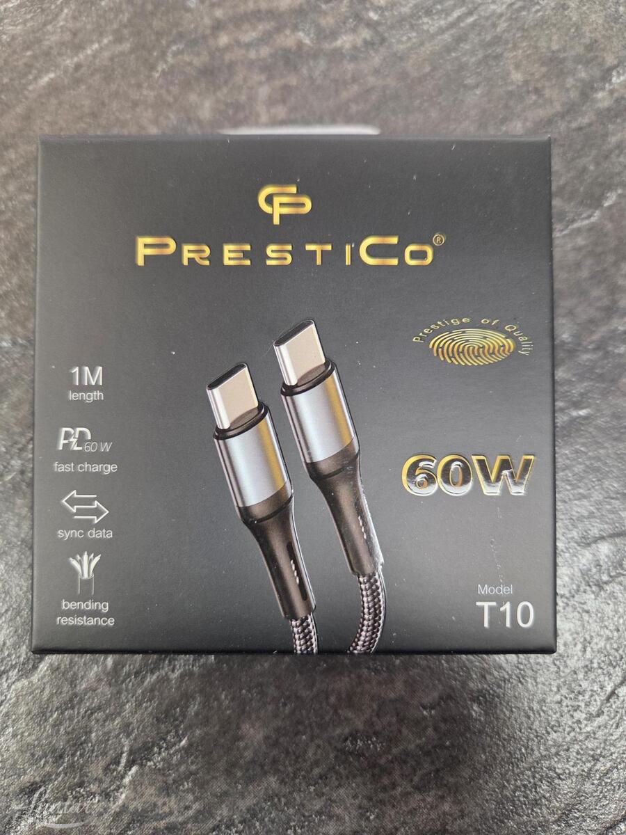 Juhe PRESTICO T10USB- C-USB-C60W PD must