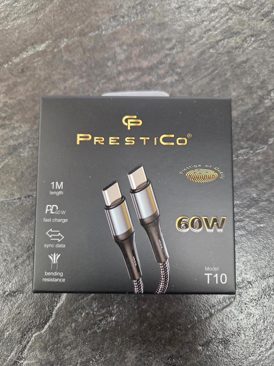 Juhe PRESTICO T10USB- C-USB-C60W PD must