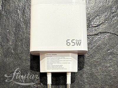 Laadija PRESTICO F28 1xUSB+2xUSB-C 65W 2xPD GaN