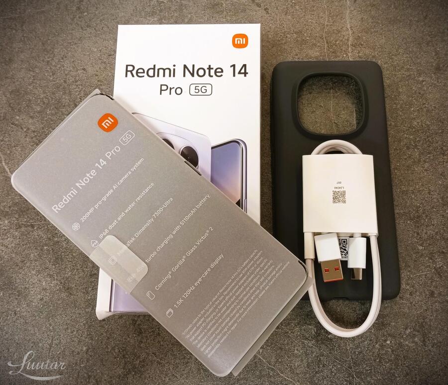 Mobiiltelefon Xiaomi Redmi Note 14 Pro 5G 256 Gb