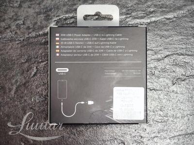 Laadija PRESTICO F8S 1xType-C + Juhe Lightining 20W PD valge