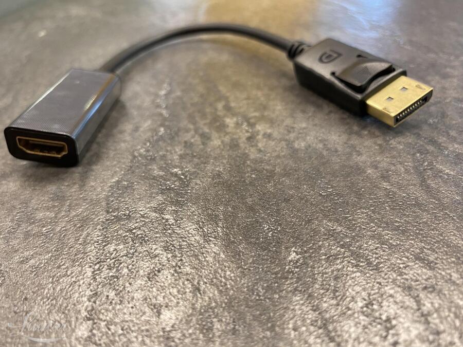 Juhe DisplayPort isa - HDMI ema UUS!