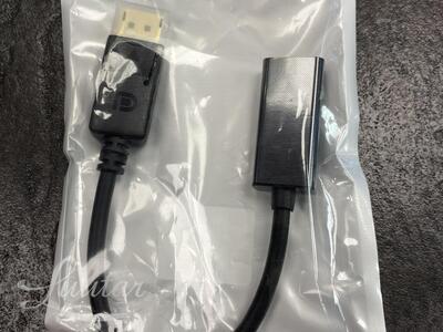 Juhe DisplayPort isa - HDMI ema UUS!