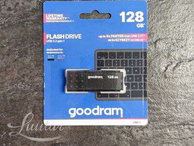 Mälupulk GOODRAM UME3 128GB USB 2.0 UUS!