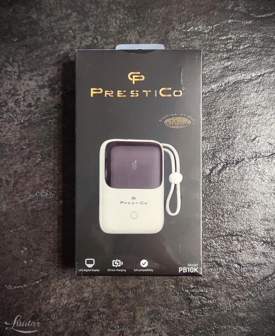 Akupank PRESTICO PB10K 10000mAh UUS!