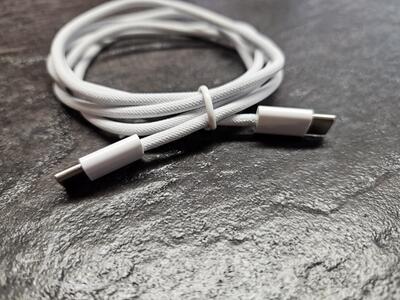 Juhe PRESTICO T46 USB-C - USB-C PD 1.2M valge UUS!