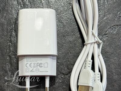Laadija PRESTICO F7S 1xUSB + Juhe Lightning 2.4A Valge UUS!