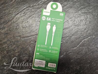 Juhe SENDEM M35P USB - Lightning 6A valge