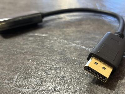 Juhe Display Port -> HDMI UUS!