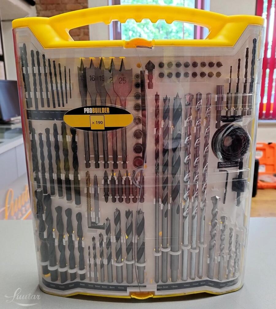 Otsikute komplekt ProBuilder 190tk 