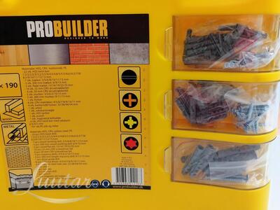 Otsikute komplekt ProBuilder 190tk 