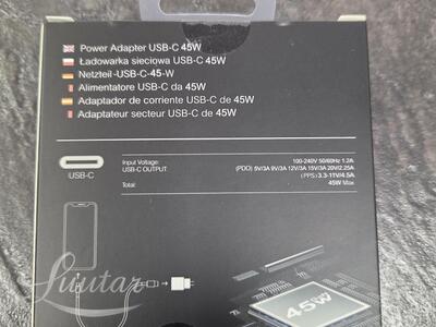 Laadija PRESTICO F24 1xUSB-C45WPD GaN valge