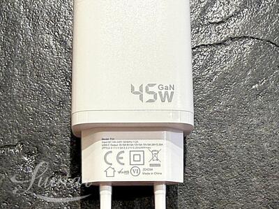 Laadija PRESTICO F24 1xUSB-C 45W PD GaN valge UUS!