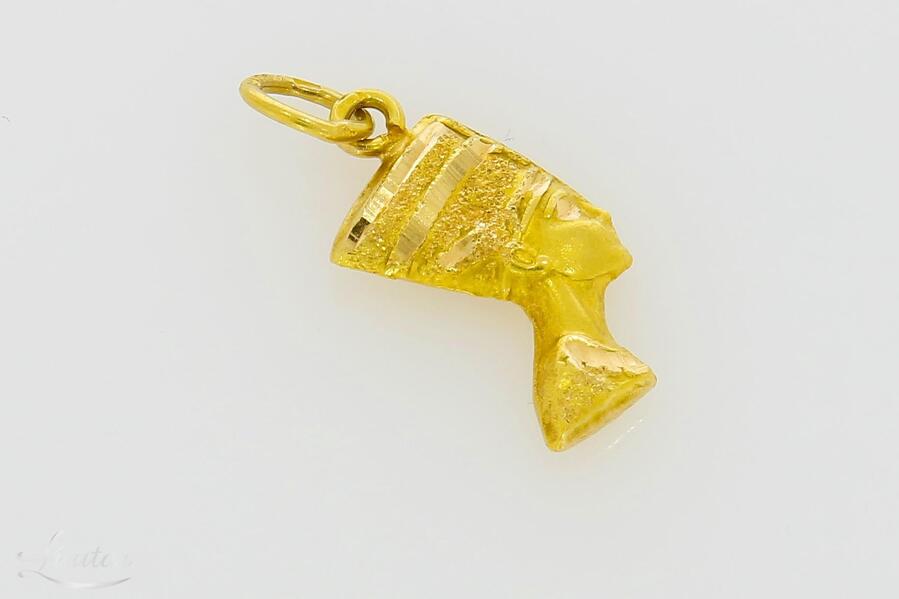Kuld kulon 750* Nefertiti