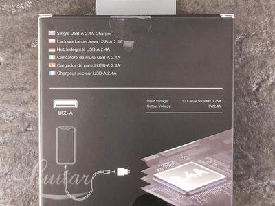 Laadija PRESTICO F7 1xUSB 2.4A valge UUS!