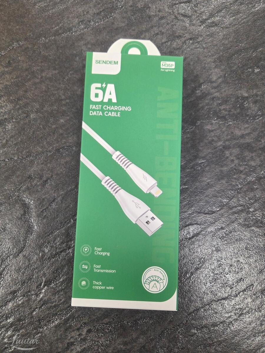 Juhe SENDEM M35P USB-Lightning 6A valge
