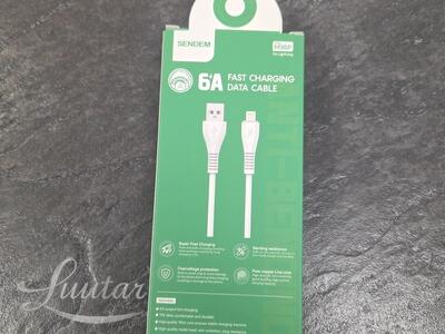 Juhe SENDEM M35P USB-Lightning 6A valge