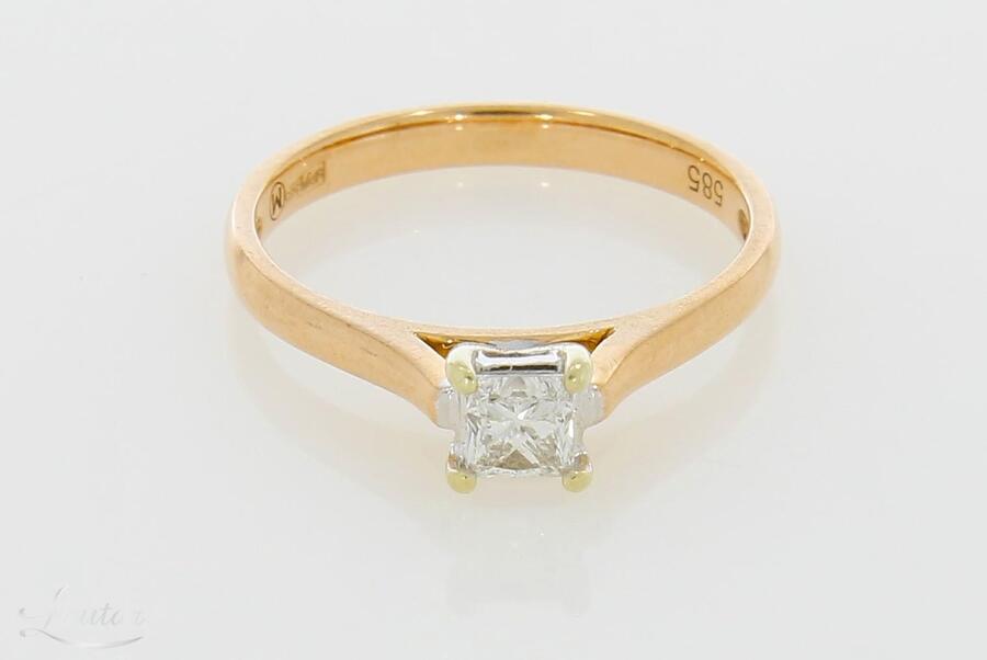 Kuldsõrmus 585* Briljant 0.34ct