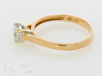 Kuldsõrmus 585* Briljant 0.34ct