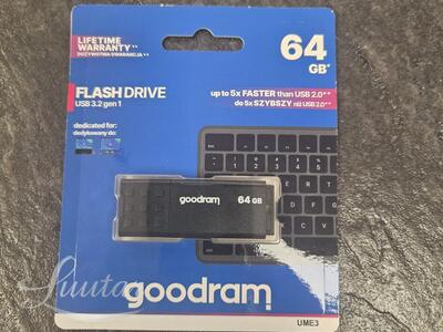 Mälupulk GOODRAM UME3 64GB USB 3.0 must.