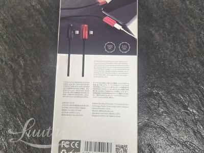 Üleminek Kõrvaklapidele JELLICO K18 USB/Lighting must