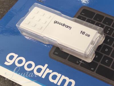 Mälupulk GOODRAM UME2 16GB 2.0 valge UUS!