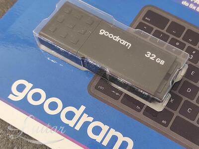 Mälupulk GOODRAM UME3 32GB USB 3.0 must UUS!