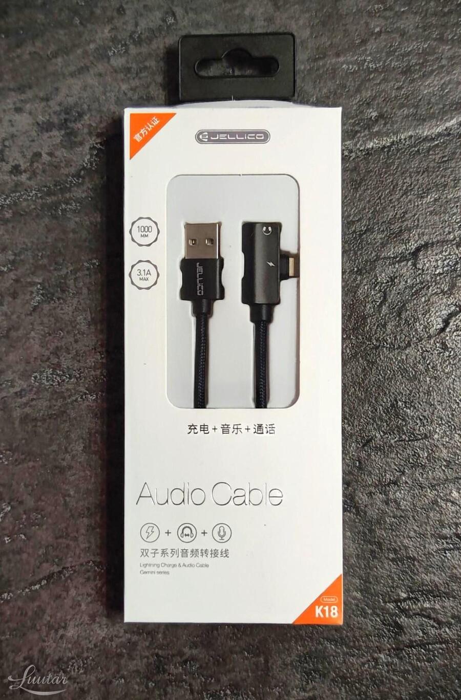 Üleminek kõrvaklappidele JELLICO K18 USB/Lightning
