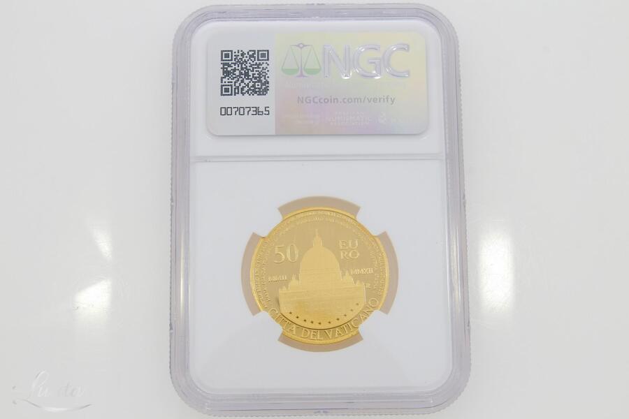 Kuldmünt 917* 50 Euros - Benedict XVI 10 Years of Vatican Euro
