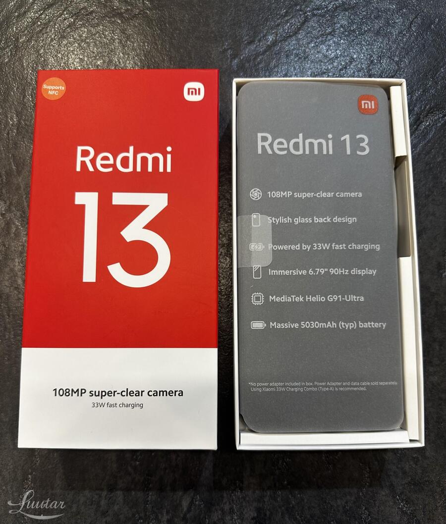 Mobiiltelefon Xiaomi Redmi 13 128GB UUS!