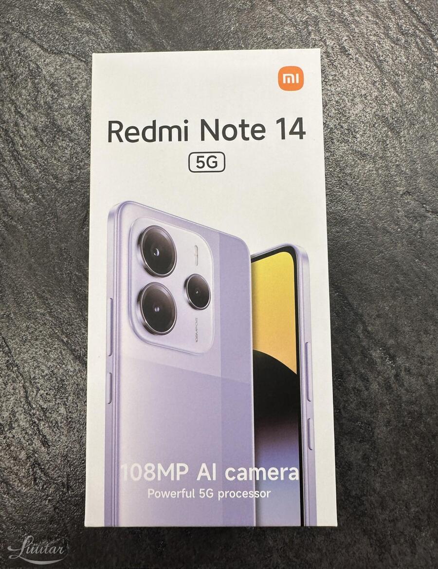 Mobiiltelefon Xiaomi Redmi Note 14 5G 128GB